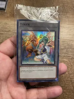 Yugioh SEALED Token TKN5-EN028 Leo & Life Stream Dragon +Bonus FREE SHIPPING! - Image 1