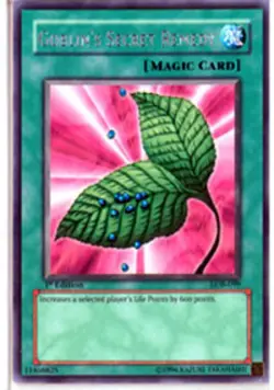 Yugioh! MP Goblin's Secret Remedy - LOB-099 - Rare - 1st Edition Moderately Play - Image 1