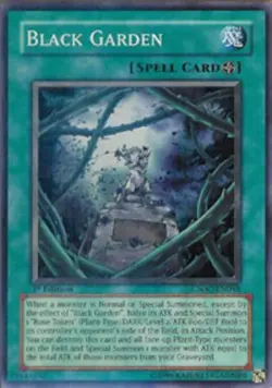 Yugioh! MP Black Garden - CSOC-EN048 - Super Rare - Unlimited Edition Moderately - Image 1