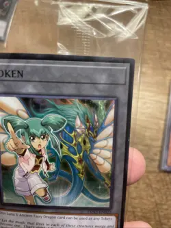 Yugioh Sealed Promo Token Luna & Ancient Fairy Dragon TKN5-EN023 +Bonus FREESHIP - Image 2