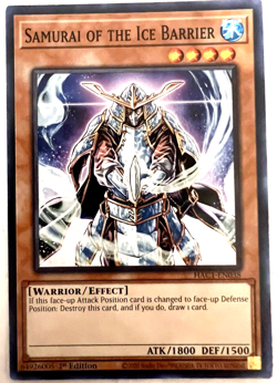 YuGiOh! - Samurai of the Ice Barrier - Common - Image 1