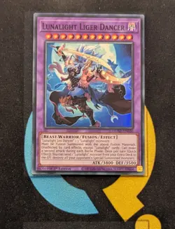 DUAD-EN030 Lunalight Liger Dancer Super Rare 1st Ed YuGiOh - Image 1
