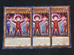 3x YuGiOh! - Gimmick Puppet Little Soldiers MP25-EN379 Common 1st Edition NM - Image 1