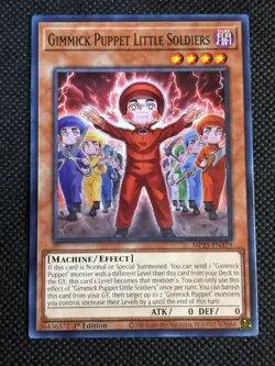 3x YuGiOh! - Gimmick Puppet Little Soldiers MP25-EN379 Common 1st Edition NM - Image 2
