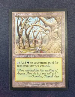 Gaea's Cradle Urza's Saga Regular Damaged - Image 1