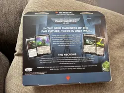 1 x MTG Universes Beyond Warhammer 40,000 Commander Deck Necron Dynasties - Image 2