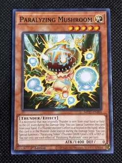 3x YuGiOh! - Paralyzing Mushroom MP25-EN384 Common 1st Edition Near Mint - Image 2