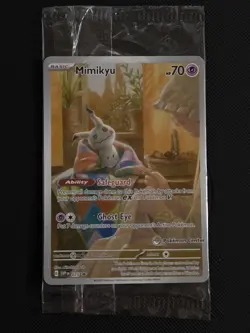 Mimikyu 075 Pokemon Center Promo Exclusive - NM - Paldean Fates - Pokemon TCG - Image 1