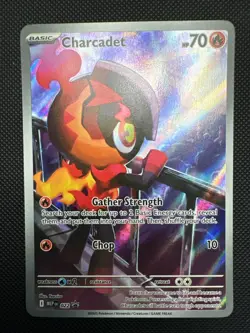 Charcadet 022 Holo Promo ME: Mega Evolution Promo Pokemon Near Mint - Image 1
