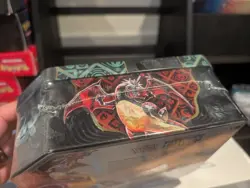 Pokemon Scarlet & Violet Paldean Fates Great Tusk EX Tin 5 Boosters Sealed!! - Image 3