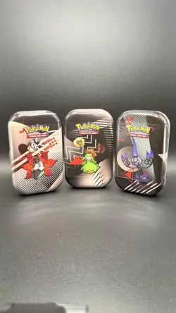 Lot Of 3 ✅ Pokemon TCG: Unova Mini Tins BlackBolt/White Flare Brand New/Sealed - Image 1