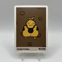 Pookiemoot Gen 3 - Makumaku (Makuhita) #0296 - Pokemon Fan Art Non TCG - Image 1