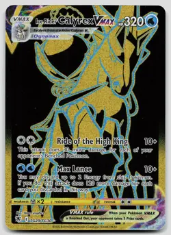Ice Rider Calyrex VMAX TG29/TG30 Astral Radiance Trainer Gallery Pokemon NM - Image 1