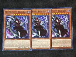 3x YuGiOh! - Gimmick Puppet Rouge Doll MP25-EN380 Common 1st Edition Near Mint - Image 1
