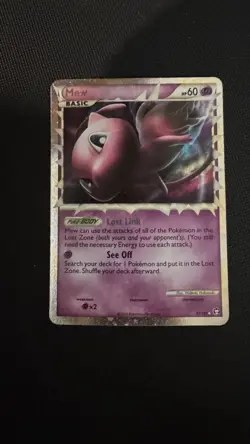 The Pokemon Company Mew Prime 97/102 Triumphant Holo Ultra Rare English 60HP - Image 1