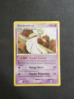 Pokemon Gardevoir 8/127 Platinum Base Set Non Holo Deck Exclusive - Image 1
