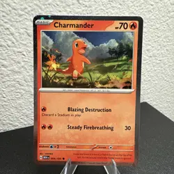 Pokemon Charmander [Cosmos Holo] 004/165 Holo Promo Rare - Image 2