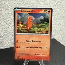 Pokemon Charmander [Cosmos Holo] 004/165 Holo Promo Rare - Image 4