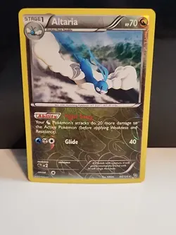 Altaria - 84/124 - Pokemon 2012 BW Dragons Exalted Reverse Holo Rare - VLP - Image 1
