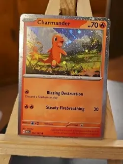 Pokemon Charmander/Charmeleon 004/165 005/165 Cosmos Holo - Image 1