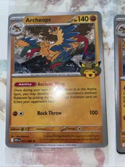 Pokemon TCG Archeops Fossil Museum Promo #51 Pokemon Promo Near Mint Sealed - Image 1