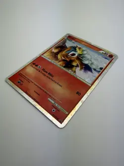 Pokemon TCG • Entei (Shiny) • Black Star Promo HGSS20 • NM Cosmos Holo, Swirl - Image 3