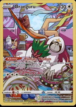 Oranguru TG12/TG30 Holo Brilliant Stars Trainer Gallery Pokemon Holo NM - Image 1