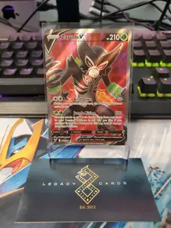 (FA) Zarude V 167/185 - SWSH: Brilliant Stars Ultra Rare - Pokemon TCG (NM) - Image 1