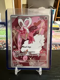 Pokemon Enamorus 180/167 Sv06: Twilight Masquerade Illustration Rare Holo - Image 1
