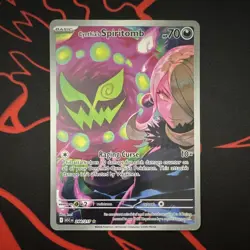Pokemon TCG Cynthia's Spiritomb 244/217 Ascended Heroes IR - Image 1