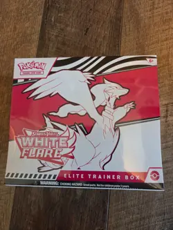 POKEMON Scarlet and Violet White Flare ELITE TRAINER BOXsealed new - Image 1