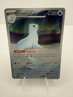 Pokemon TCG Dewgong 097/094 Illustration Rare Holo Me02 Phantasmal Flames EN - Image 1