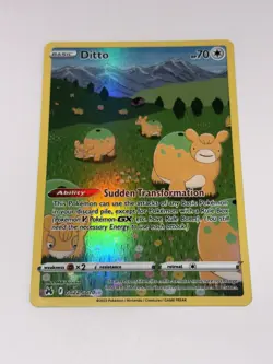 Pokemon Ditto GG22/GG70 Crown Zenith Galarian Gallery Holo NM - Image 1
