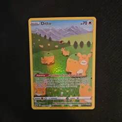 Pokemon Cards Ditto GG22/GG70 Crown Zenith Galarian Gallery Holo NM - Image 1
