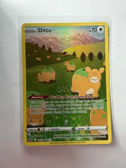 DITTO GG22/GG70 HOLO CROWN ZENITH GALARIAN GALLERY POKEMON NM/M - Image 2