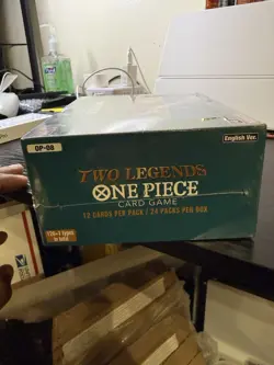 One Piece TCG OP-08 Two Legends Booster Box English Sealed Box - Image 2