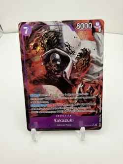ONE PIECE Sakazuki (Alt Art) OP16-065 SR The Time of Battle ENGLISH - Image 1