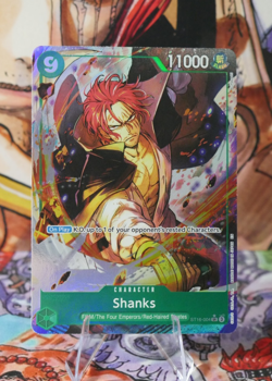 ONE PIECE PREMIUM BEST PRB02 - SHANKS ALT ART ST16-004 - ENGLISH TCG - Image 1