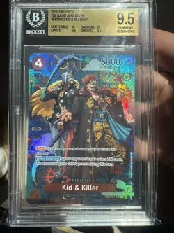One Piece 2026 Kid & Killer SP 9.5 Gem Mint ENGLISH New BGS Slab - Image 1