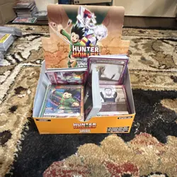 Bandai Hunter xHunter Union Arena Booster Box English Gon Killua pull taken out - Image 1