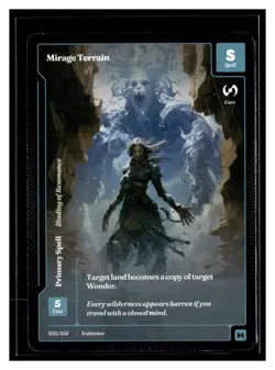 Wonders of the First Existence #35 Mirage Terrain Mythic - Image 1