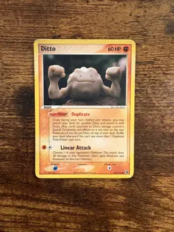 Ditto (Geodude) 62/113 Non Holo Pokemon TCG Card EX Delta Species 2005 MP - Image 1