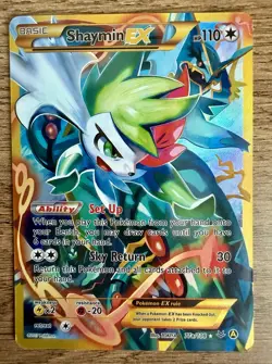 Shaymin EX Roaring Skies XY 77a/108 Holo Custom Handmade Fan Art Card - Image 1