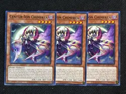 3x YuGiOh! - Centur-Ion Chimerea MP25-EN407 Common 1st Edition Near Mint - Image 1