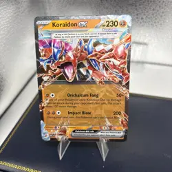 Koraidon Ex 121/217 ASCENDED HEROES MEGA EVOLUTIONS POKEMON CARD NM-M 2026 - Image 1