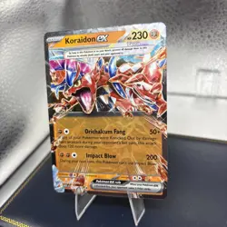 Koraidon Ex 121/217 ASCENDED HEROES MEGA EVOLUTIONS POKEMON CARD NM-M 2026 - Image 3