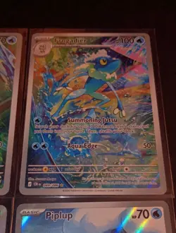 Pokemon TCG Illustration Rare 4 Card Lot Froakie Frogadier Xerneas Piplup Nm-Mnt - Image 3
