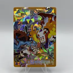 Pokemon Mengka 2.0 Crossover Miku + Skeledirge SWR-005 Card Non TCG - Image 1
