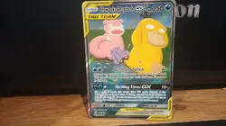 NM Slowpoke & Psyduck GX (218/236) Unified Minds Tag Team Alt Art Pokemon Card - Image 1