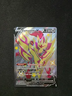 ZAMAZENTA V- SWSH293 - BLACK STAR PROMO - SHINY - POKEMON CARD - Image 1